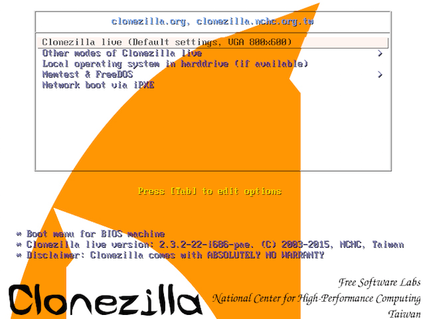 Clonezilla Live 2.5.5-38 lançado - Confira as novidades e baixe