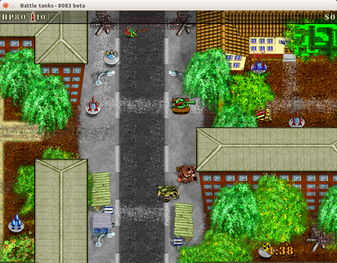 jogo de batalha de tanques BZFlag no Linux - Como instalar