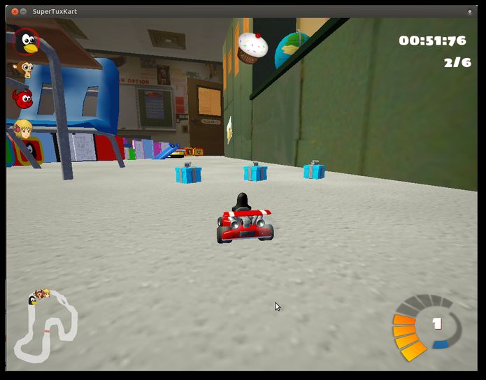 jogo de corrida Stunt Rally no Linux - como instalar o via Flatpak