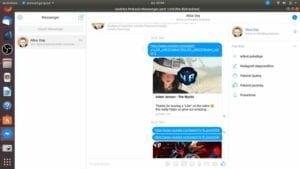 Como instalar o Facebook messenger port no Linux via Snap