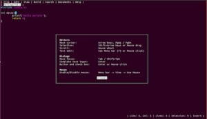 Como instalar o terminal C/C++ IDE tidec no Linux via Snap