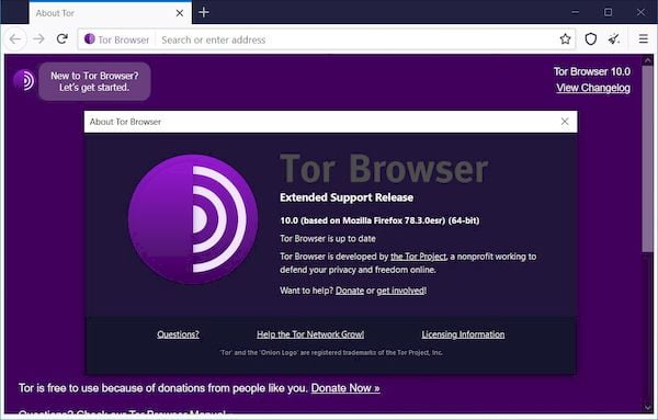 tor web browser baixar