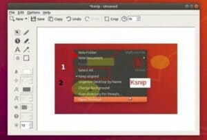Como instalar o app de captura de tela Ksnip no Linux via Flatpak