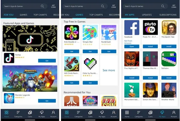 Amazon Appstore agora funciona com Android 12