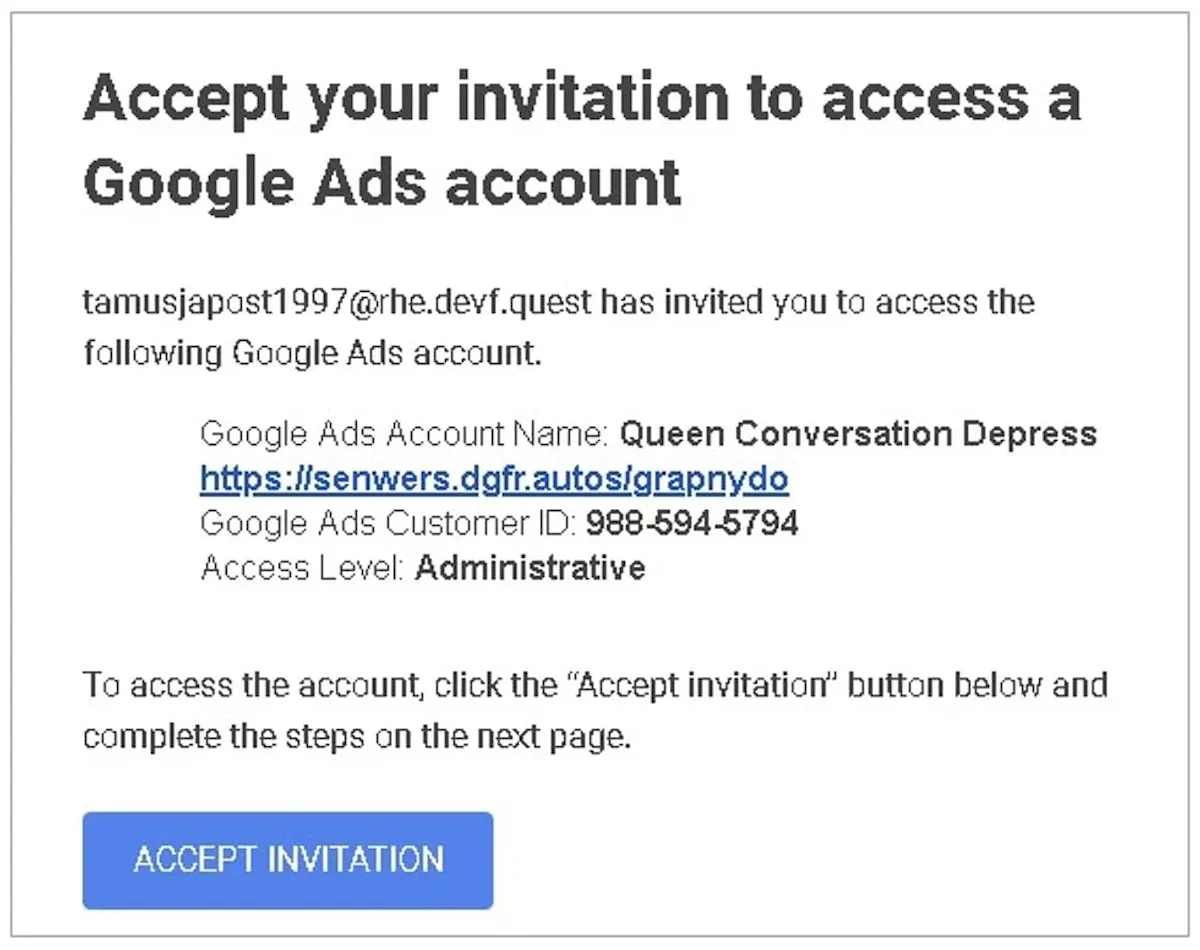 Convites do Google Ads estão sendo usados para promover spam e sites adultos