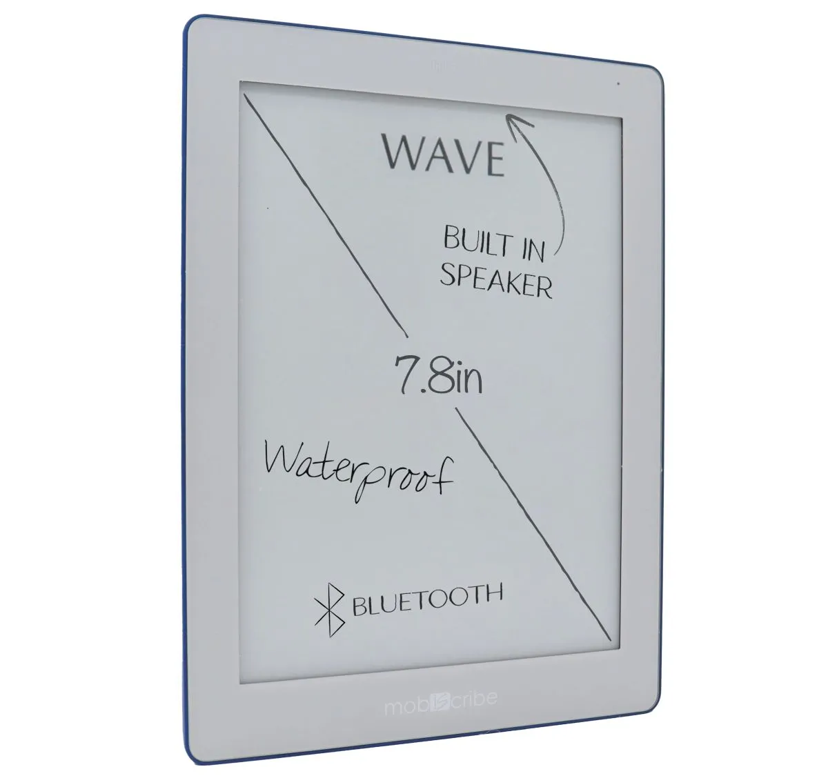 Wave, um eReader com tela E Ink colorida ou escala de cinza