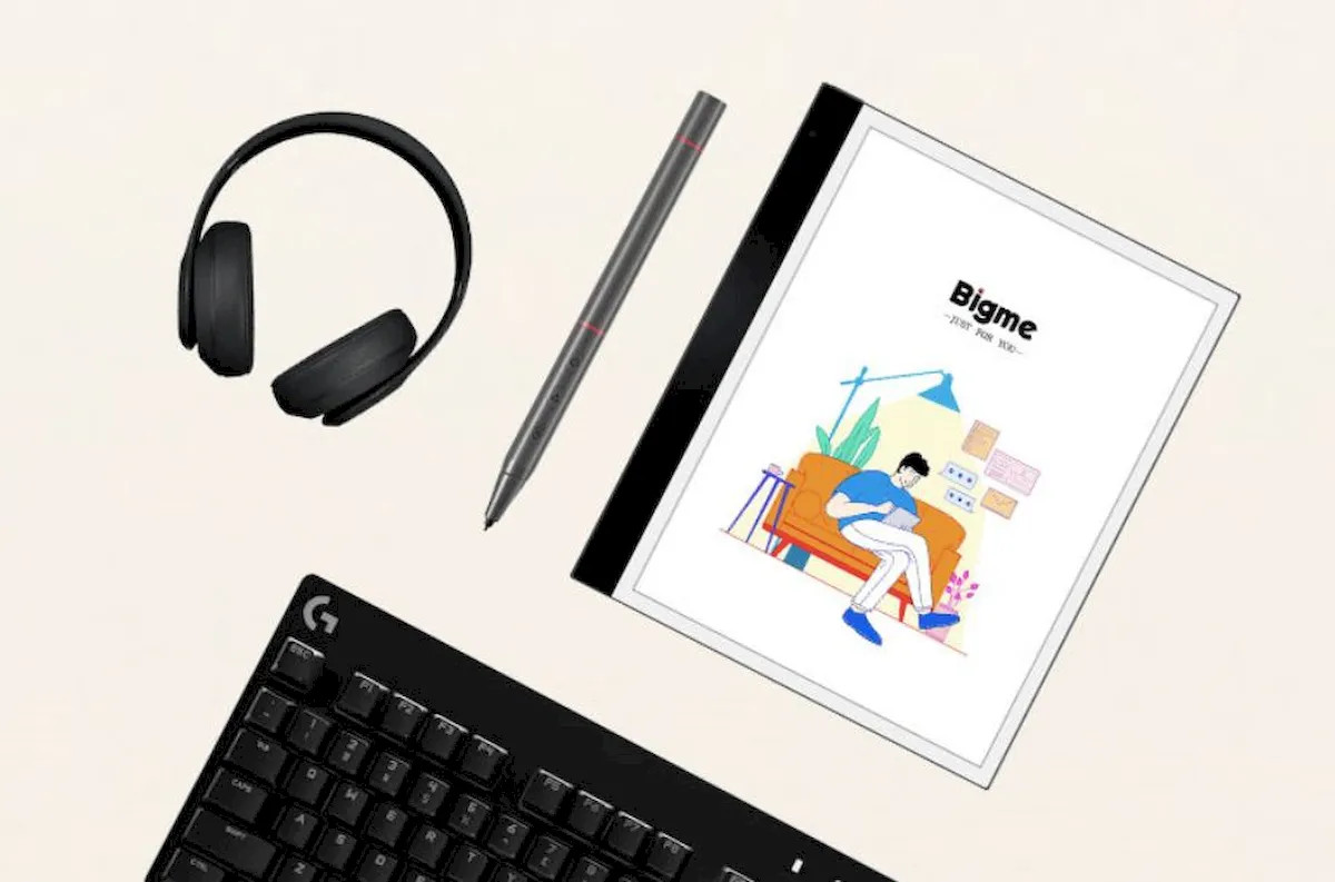 Bigme inkNote Color+, um tablet com tela E Ink Kaleido 3