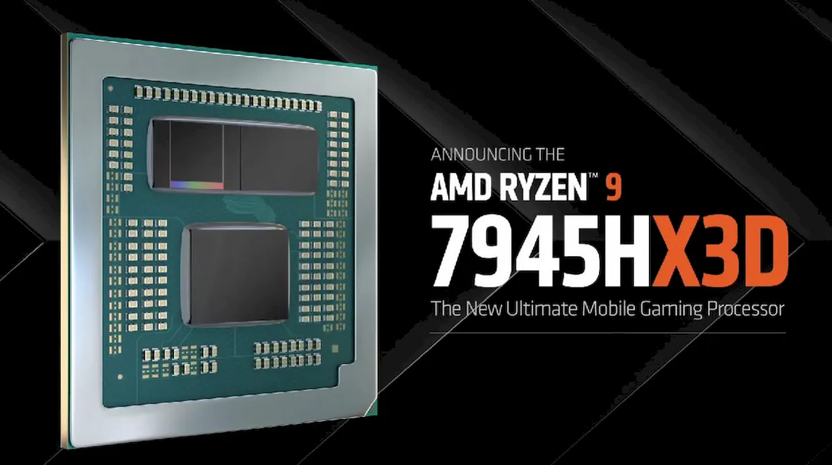 AMD Ryzen 9 7945HX3D, o primeiro chip móvel com 3D V-Cach