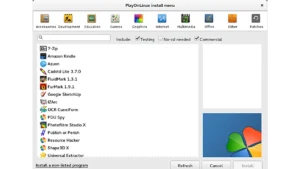 Como instalar o PlayOnLinux 4 no Linux via Flatpak