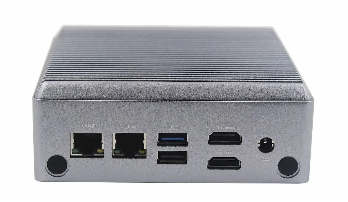 NX-N100, um mini PC fanless com chip Intel N100 Alder Lake-N