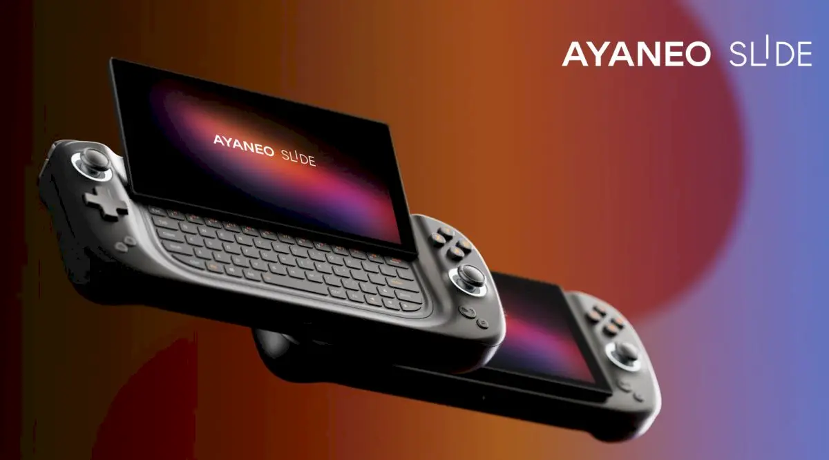 AYA Neo Flip DS, um PC portátil para jogos com tela dupla