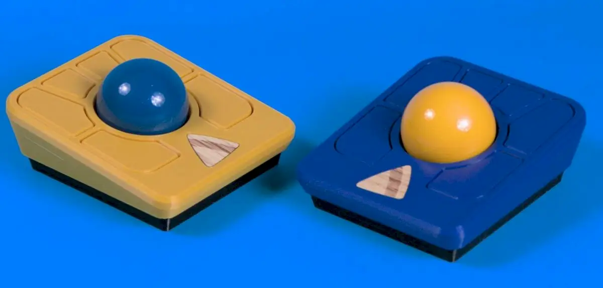 Ploopy Adept, um trackball personalizável de código aberto