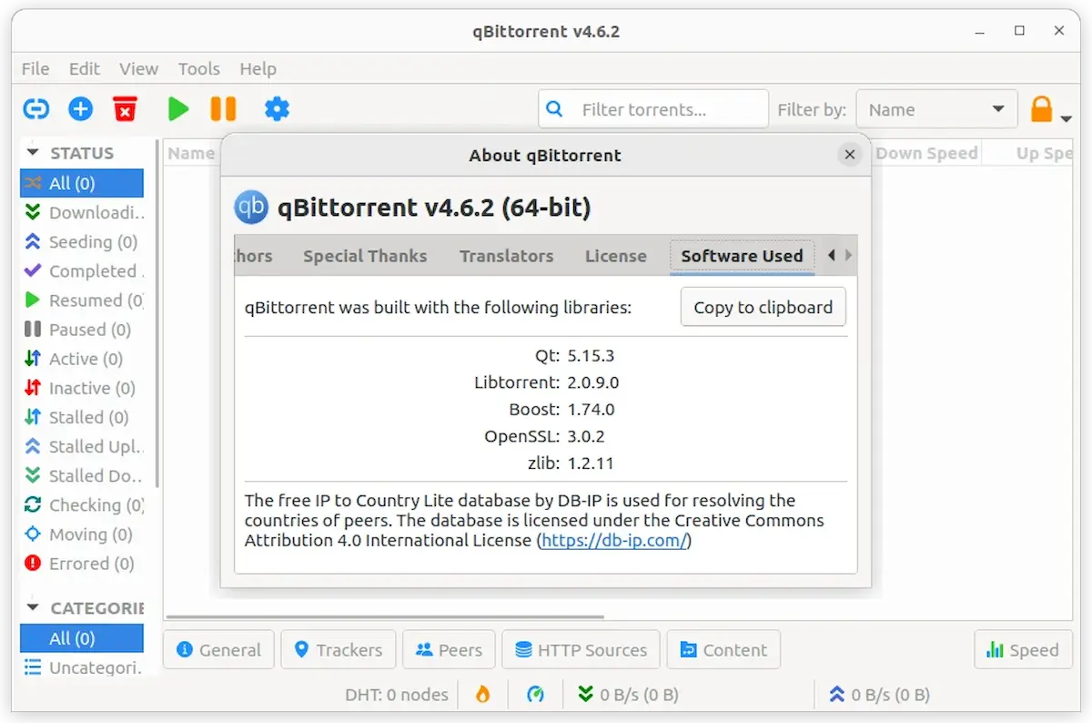 qBittorrent 4.6.2 lançado com hotfix para usuários WebUI, e mais