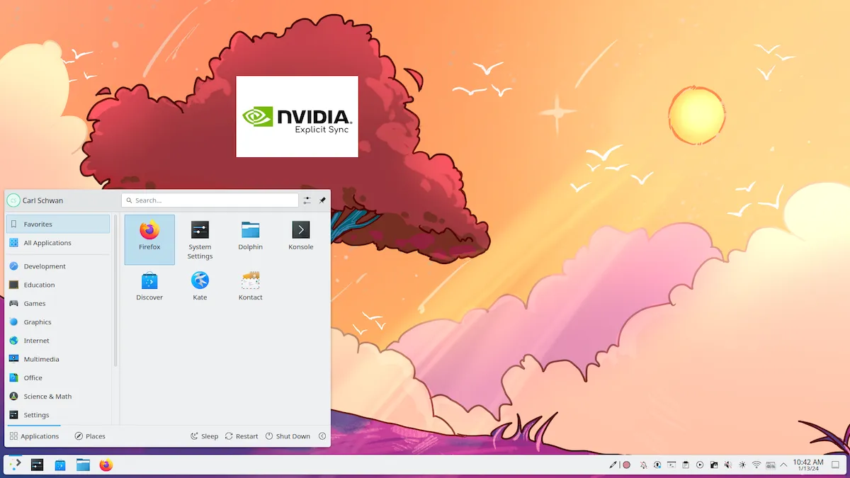 KDE Plasma 6.1 Beta lançado com sincronização explícita de GPU
