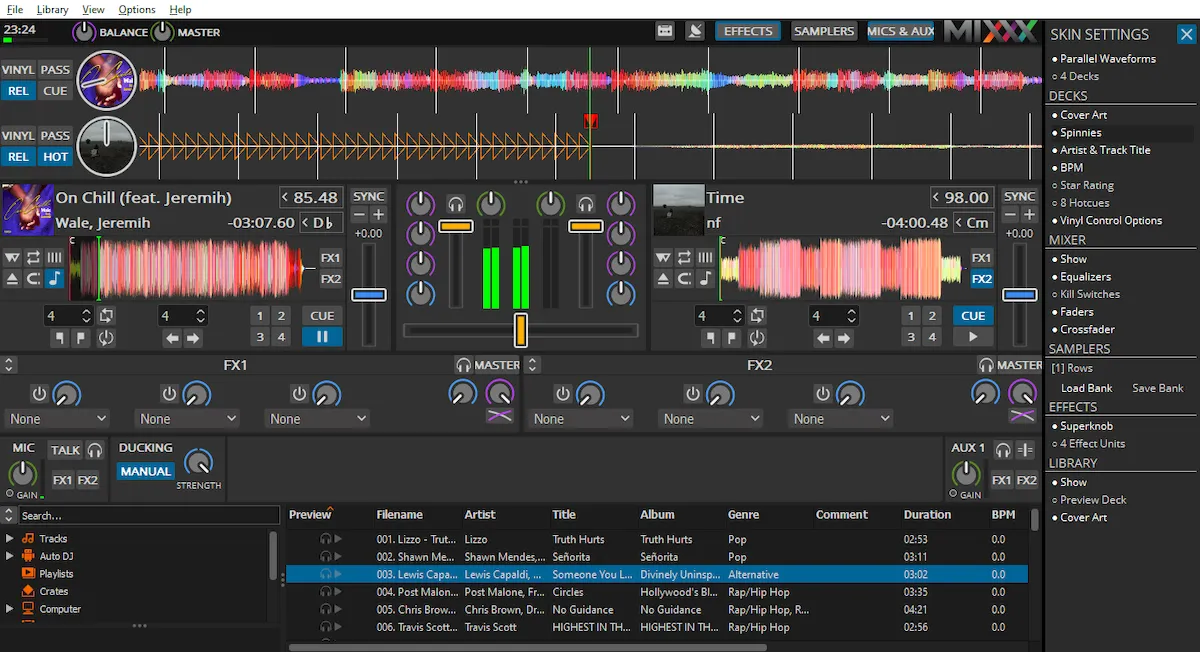 Mixxx 2.4.1 lançado com melhor suporte para controladores Denon, Pioneer e Traktor