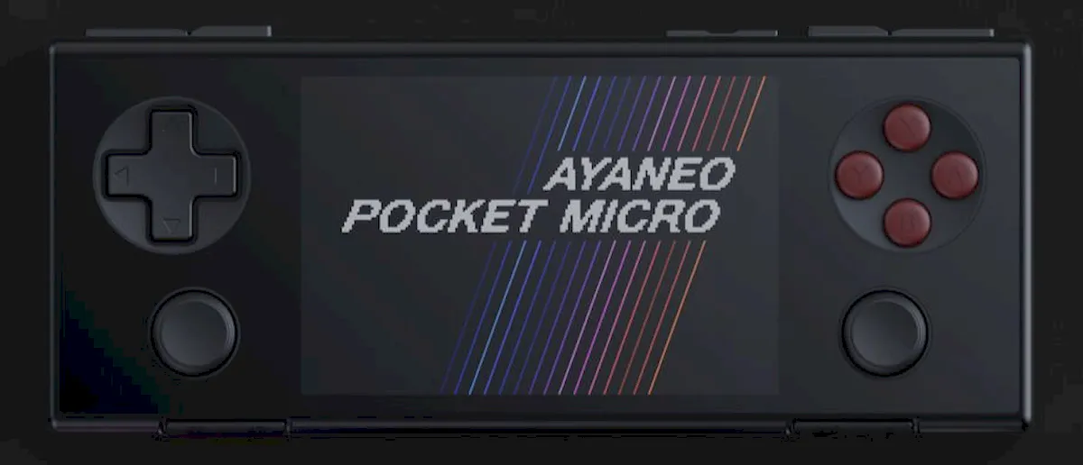 Pocket MICRO, um console de jogos inspirado no Game Boy Micro