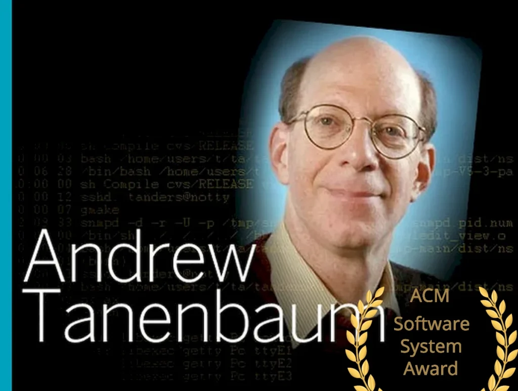 Andrew Tanenbaum recebeu o prêmio ACM Software System