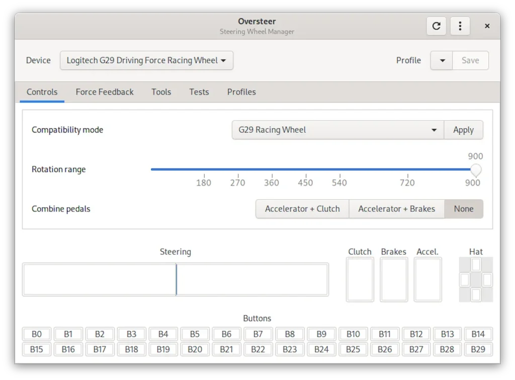 Como instalar o gerenciador de volantes Oversteer no Linux via Flatpak