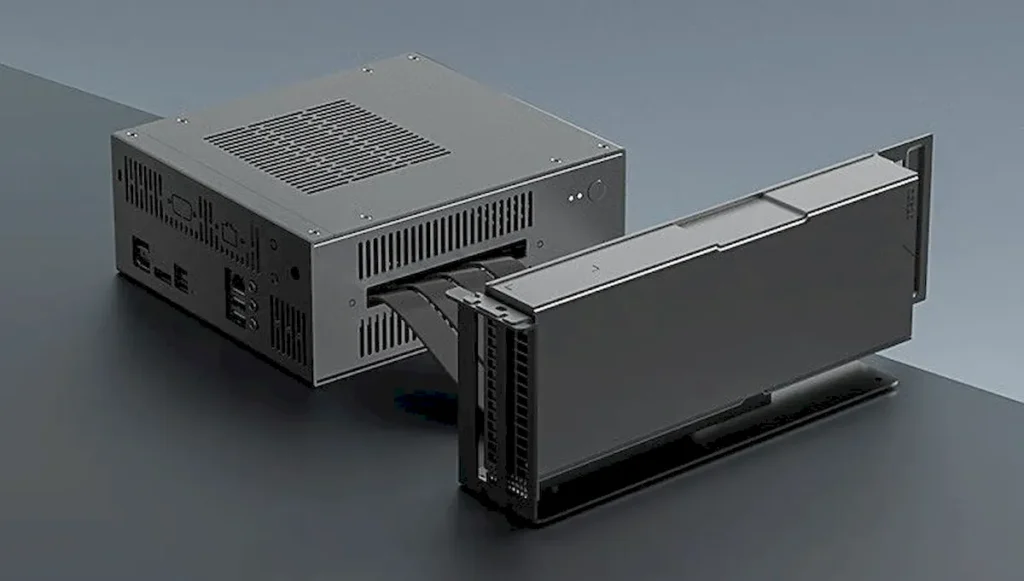 DeskMate X600, um mini PC que suporta cabos de extensão PCIe