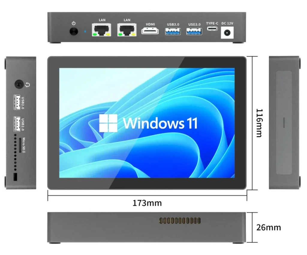 HIGOLE F9B, um mini PC Intel N100 fanless com várias opções