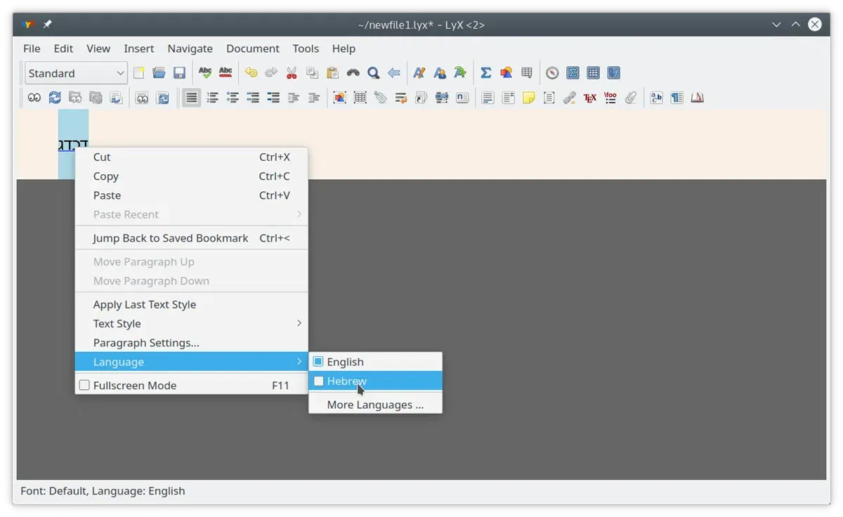 LyX 2.4 lançado com novos recursos e melhorias