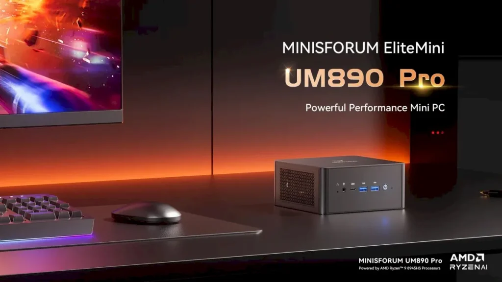 MINISFORUM UM890 Pro foi lançado globalmente por US$ 479