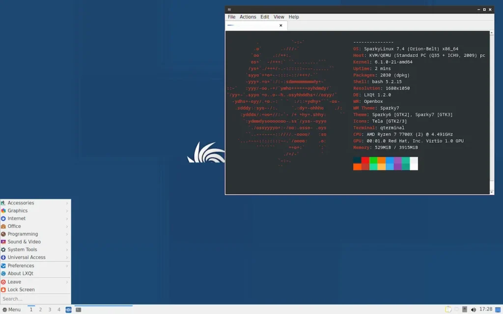 Sparky Linux 7.4 lançado com atualizações e melhorias