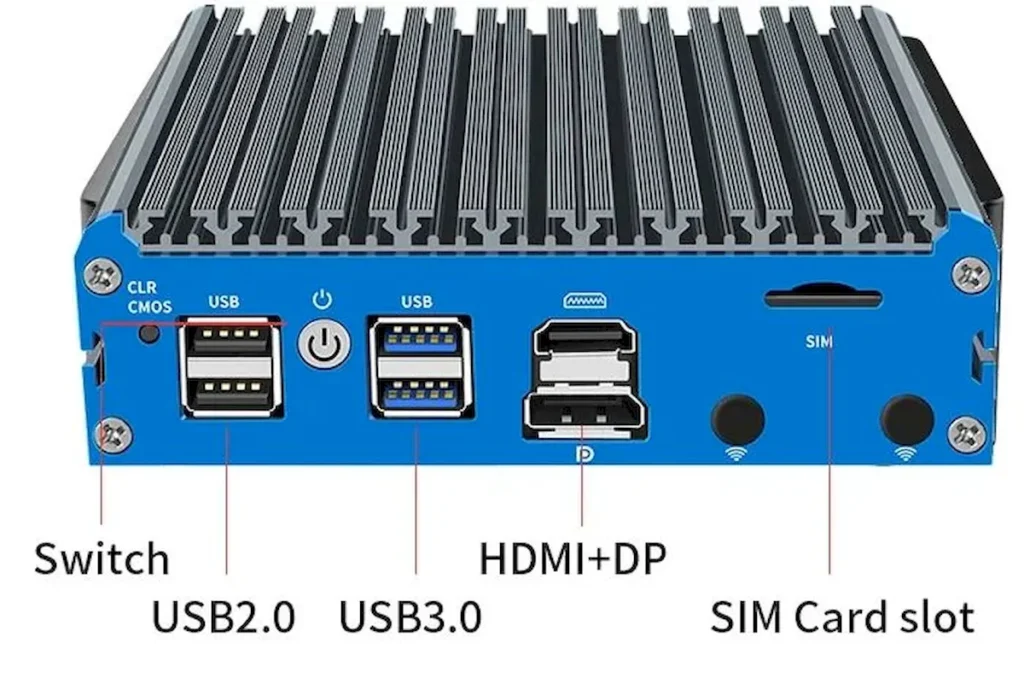 SZBOX G48S, um mini PC barato e sem ventilador feito para redes