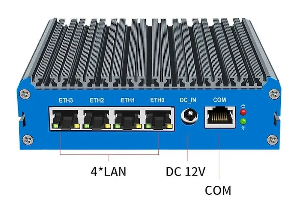 SZBOX G48S, um mini PC barato e sem ventilador feito para redes