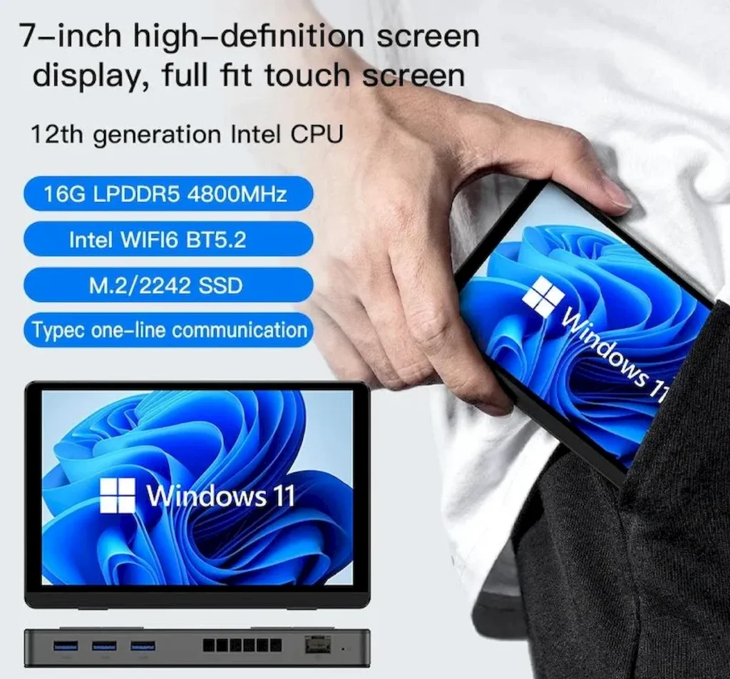 SZBOX S7, um PC portátil que não é um tablet