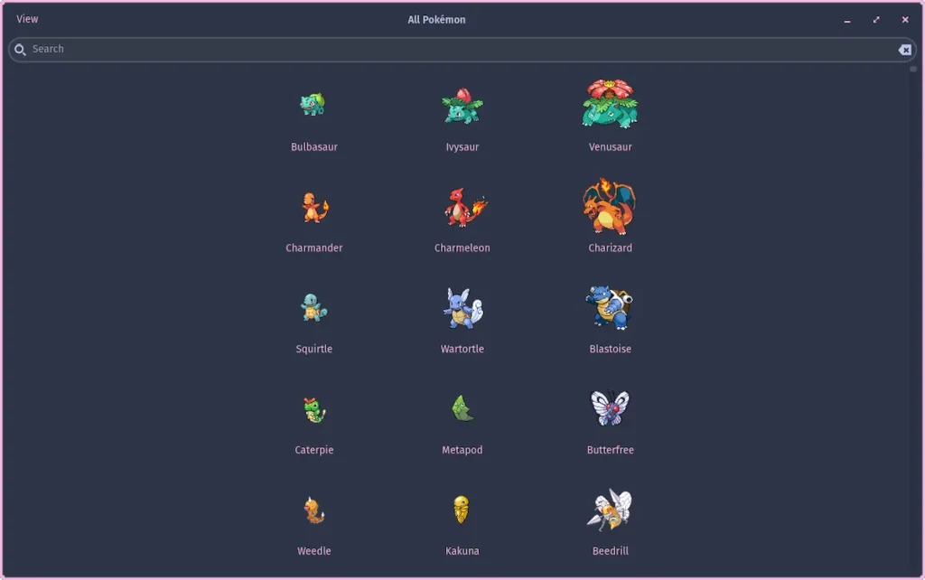 Como instalar o Pokédex StarryDex no Linux via Flatpak