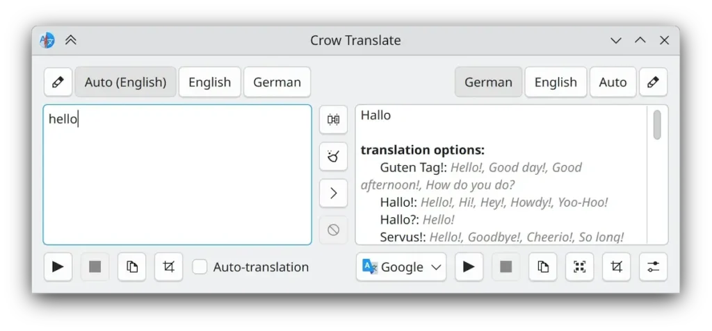 Como instalar o tradutor Crow Translate no Linux via Flatpak