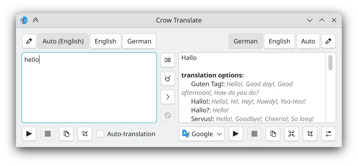 Como instalar o tradutor Crow Translate no Linux via Flatpak