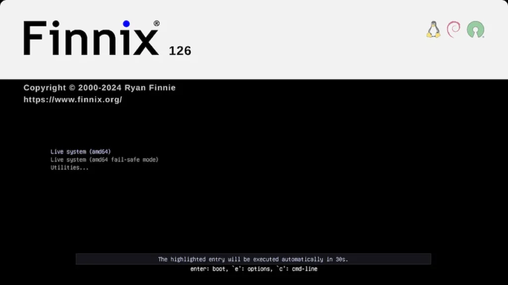 Finnix 126 lançado com correções, novos recursos e pacotes