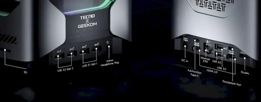 GEEKOM diz que lançará sua versão do TECNO MEGA Mini G1