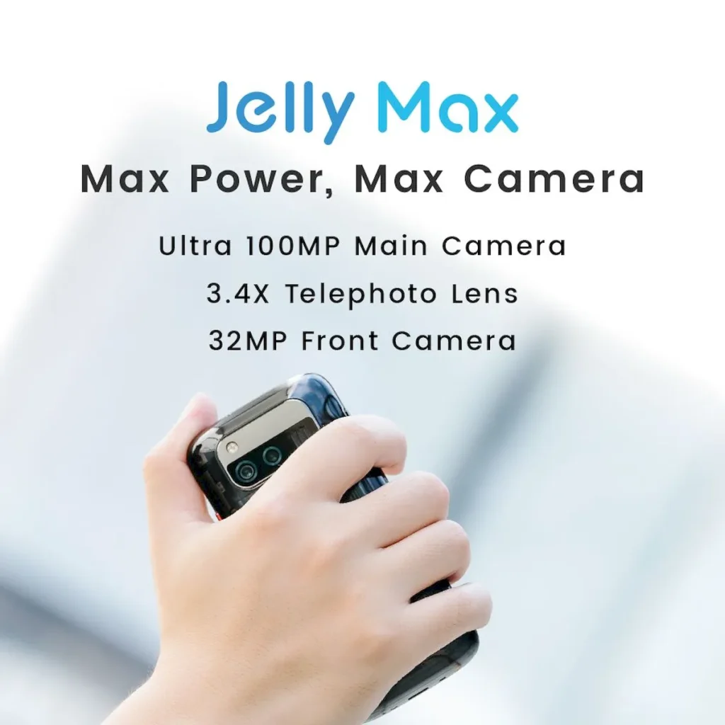 Jelly Max, um smartphone grande para ser usado com uma só mão