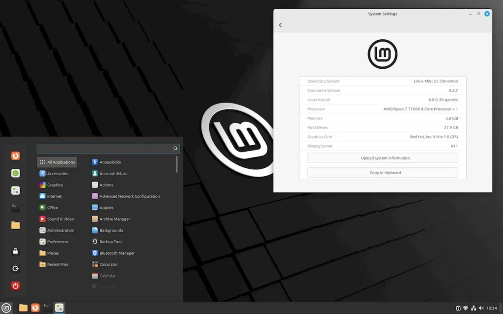 Linux Mint 22 Wilma foi lançado oficialmente