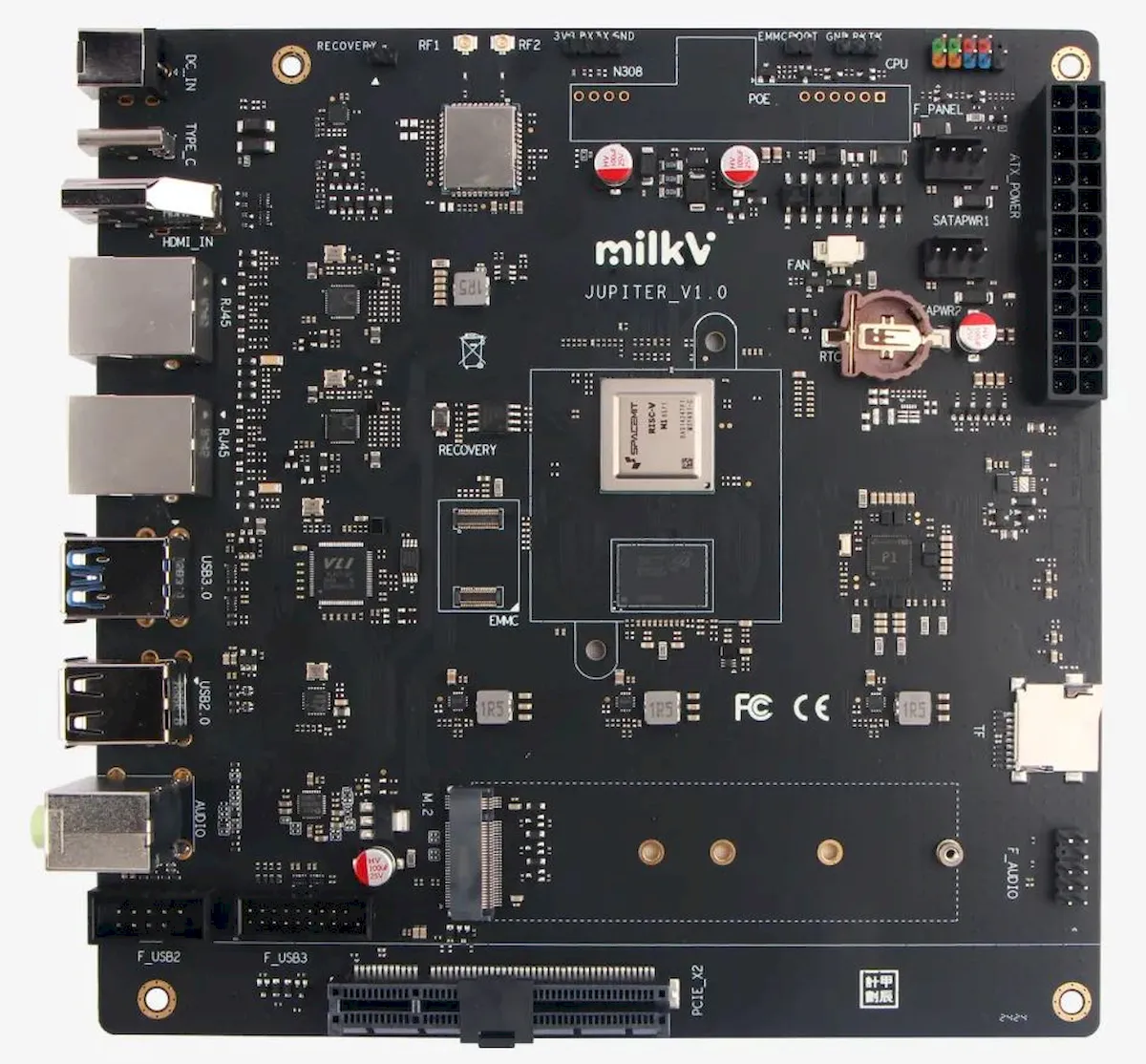 Milk-V Jupiter, uma placa mini ITX com chip RISC-V SpacemiT K1/M1