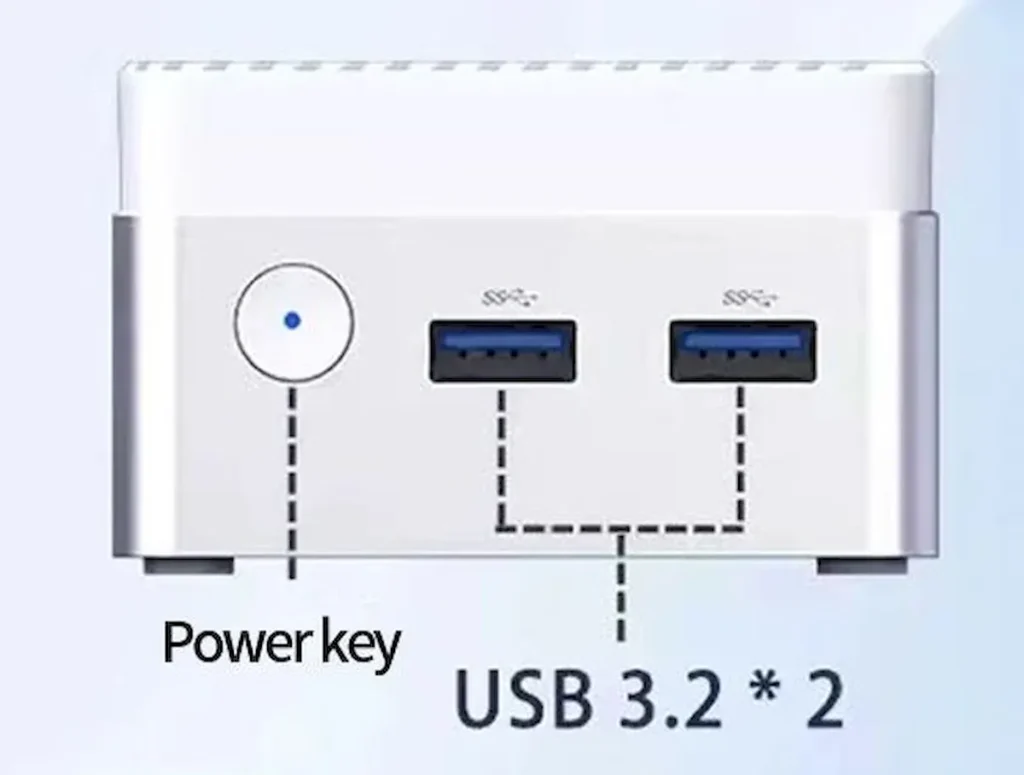 SZBOX ZX01, um mini PC com chip Intel N95 e várias portas