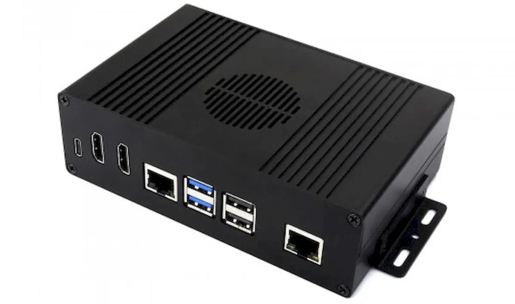 Waveshare Pi5, um box que transforma um Raspberry Pi em um PC