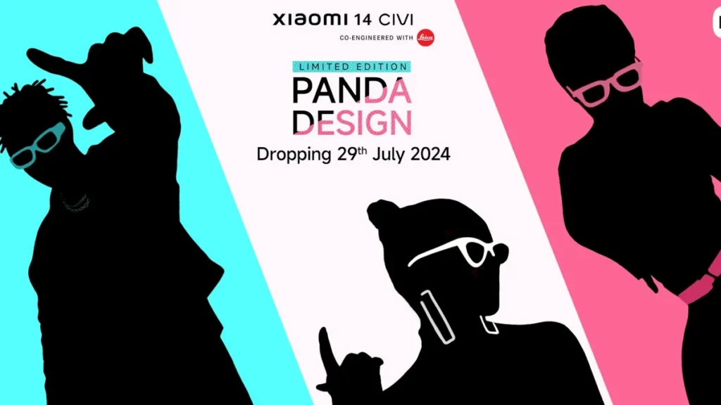 Xiaomi 14 Civi Limited Edition Panda Design será lançado em 29 de julho