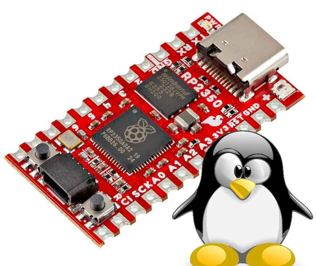 Chip RP2350 agora pode rodar uma versão minima do Linux