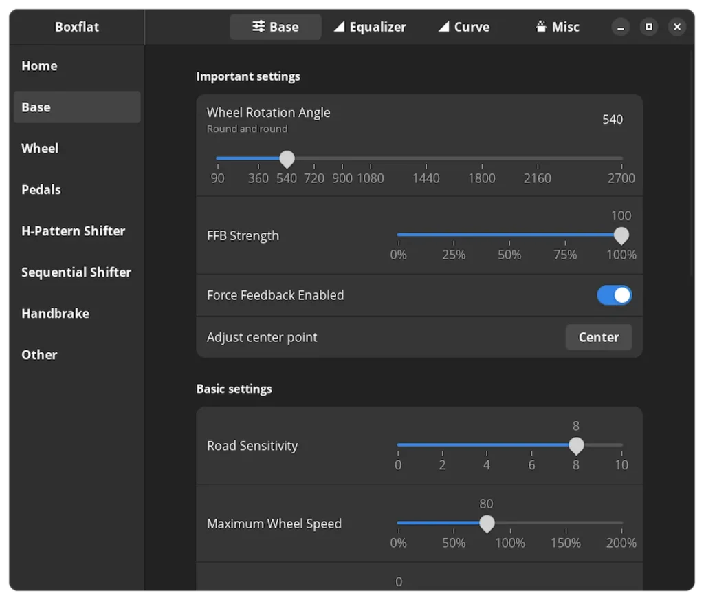 Como instalar o configurador Moza Boxflat no Linux via Flatpak