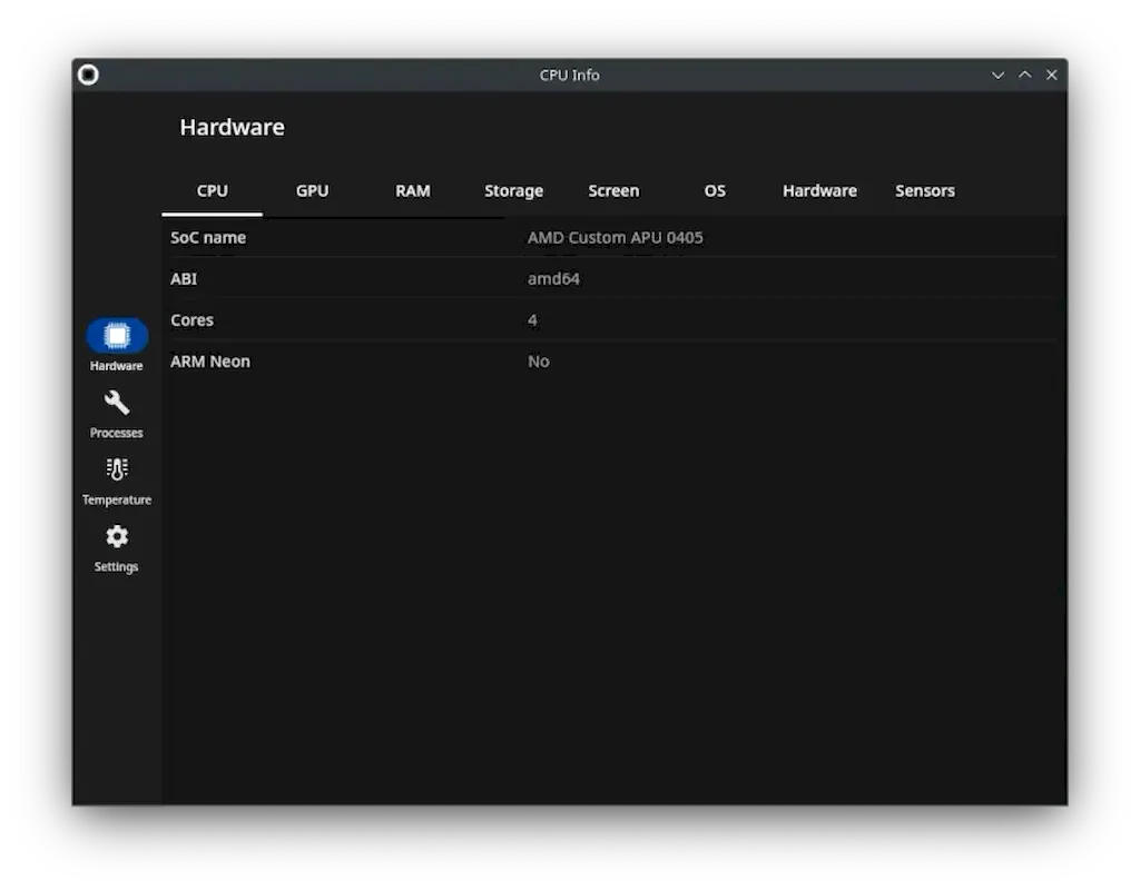 Como instalar o utilitário CPU Info no Linux via Flatpak