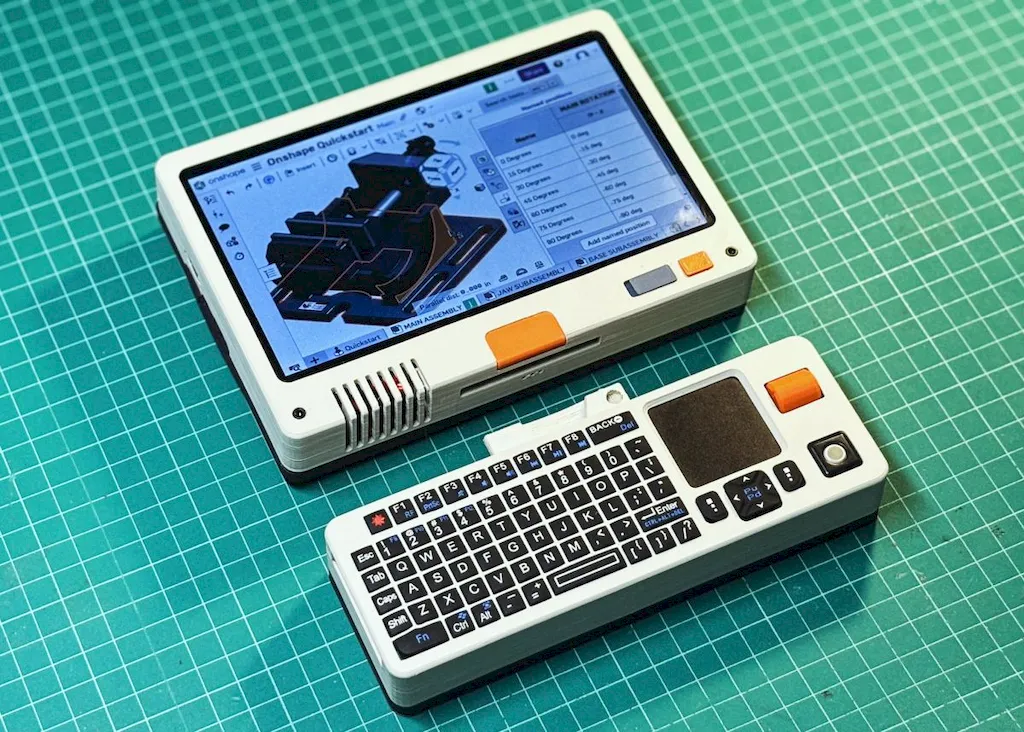 Consolo, um cyberdeck modular com um Raspberry Pi 5