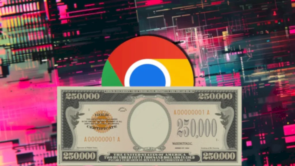 Google aumentou o valor da recompensa por bug do Chrome para até US$ 250.000