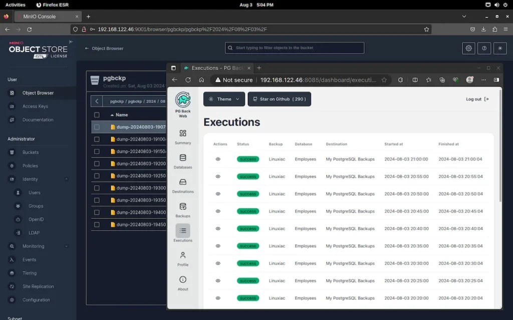 PG Back Web, uma solução de backups para o PostgreSQL