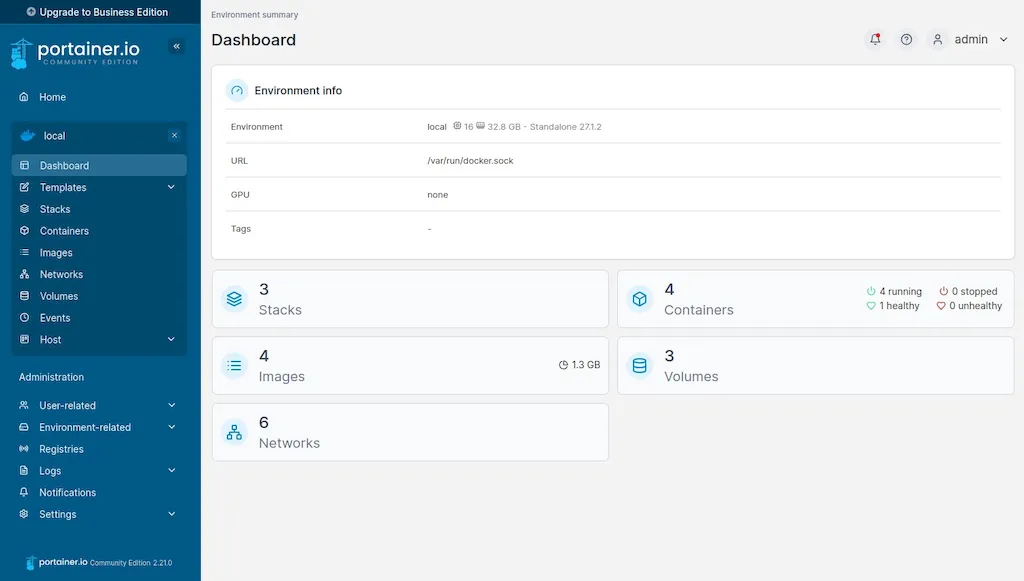 Portainer 2.21 lançado como a primeira versão LTS