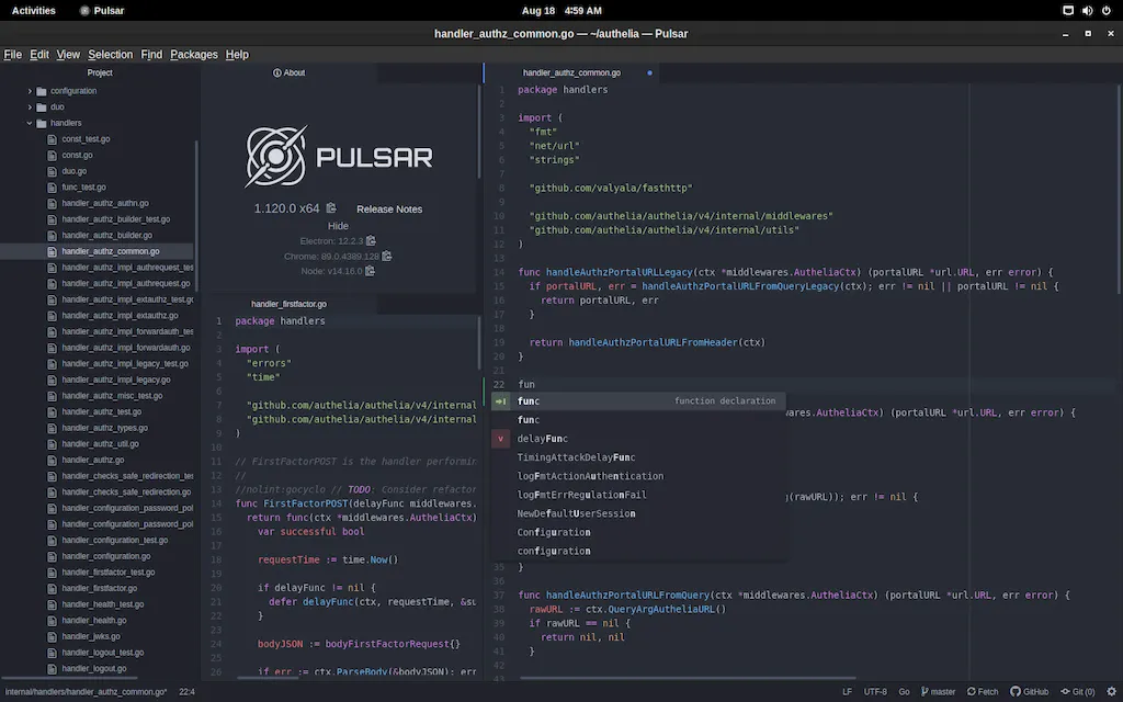 Pulsar 1.120 lançado com novos recursos e melhorias