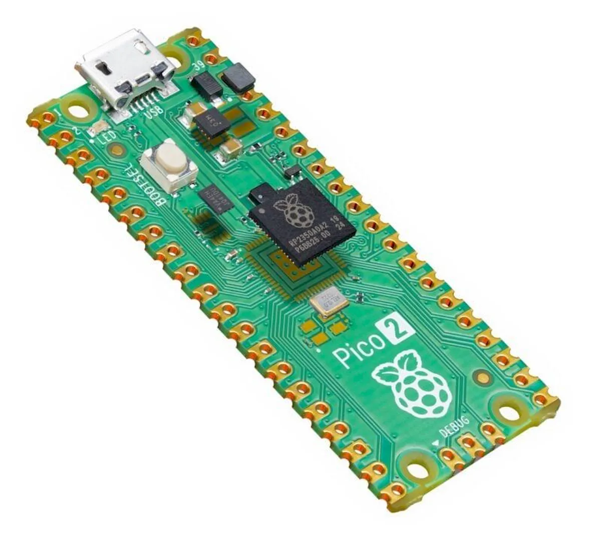 Raspberry Pi Pico 2 traz o novo microcontrolador RP2350 e custa US$ 5